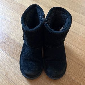 Bear paw black winter boots